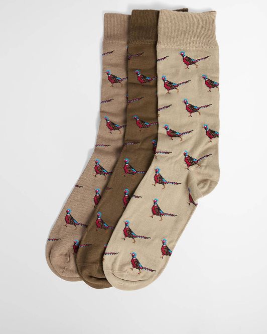Hovedbilde Pheasant Socks Gift Set Taupe ...