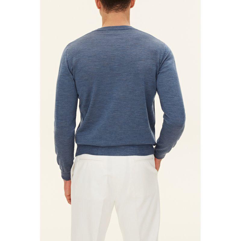 MIGUEL Roundneck Denim Blue