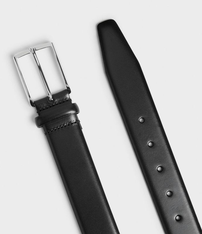 Cederlund skinnbelte Black 