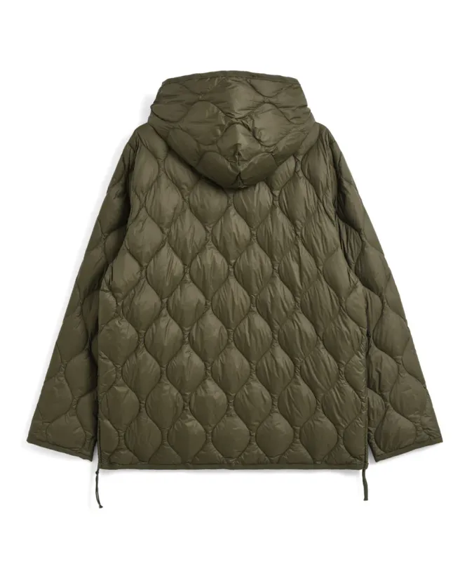 M Hood W-Zip Down Jacket D.Olive
