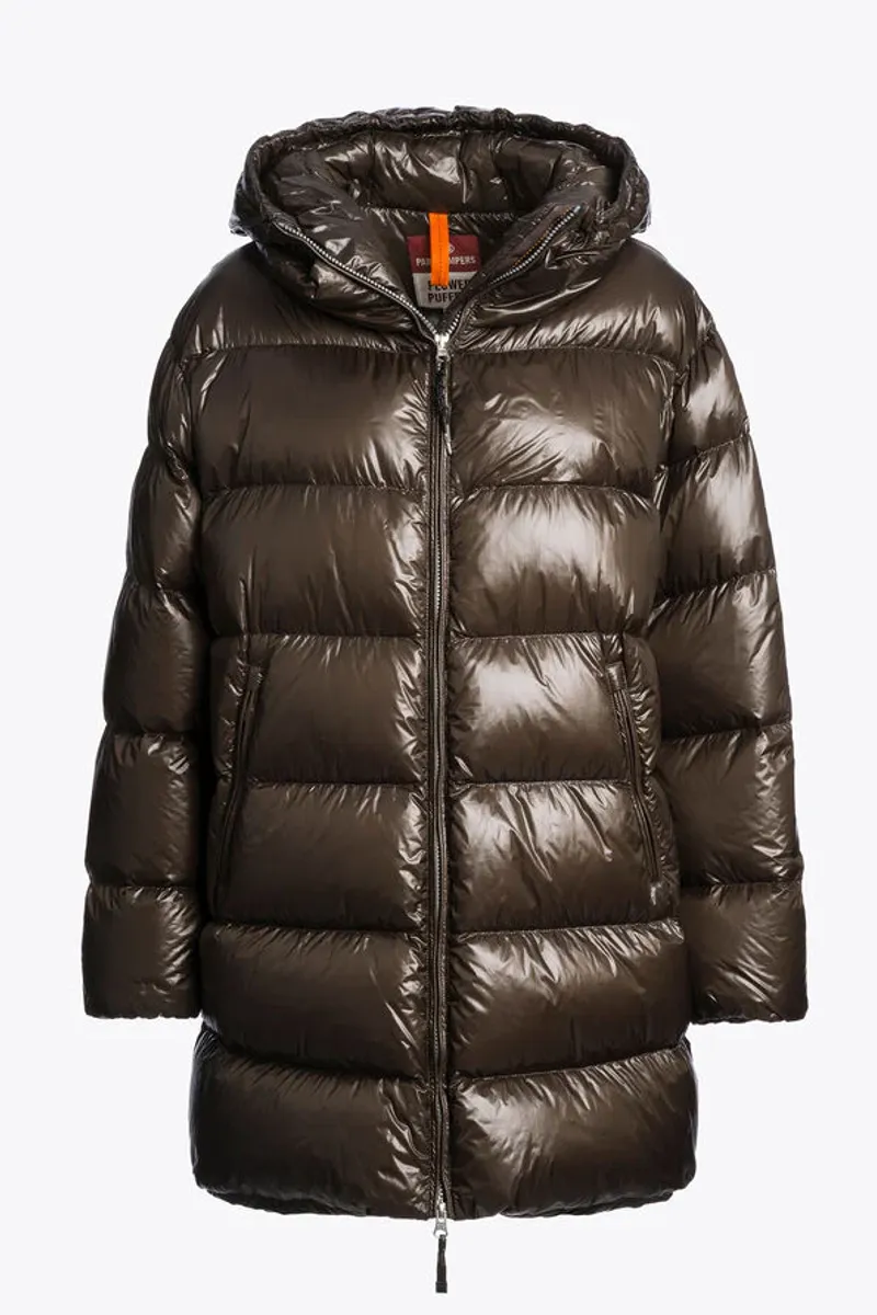 IVONNE LONG DOWN Jacket Earth Brown