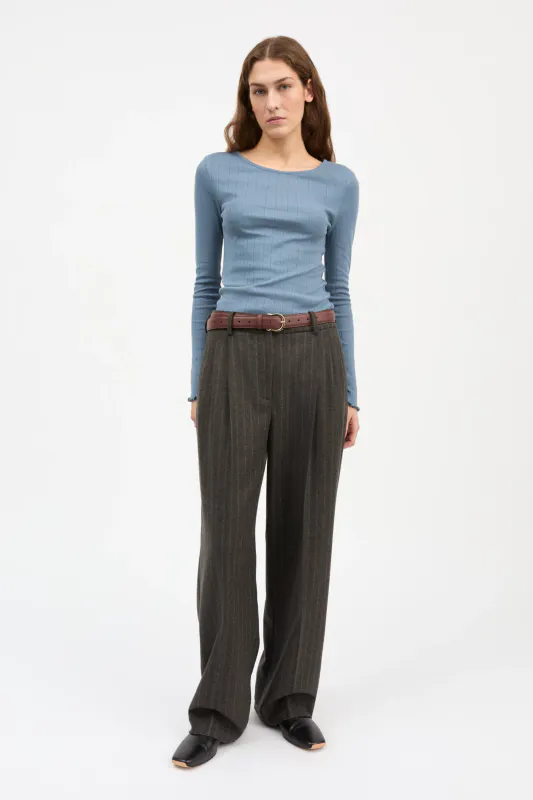 EDIE Blouse Faded Blue 