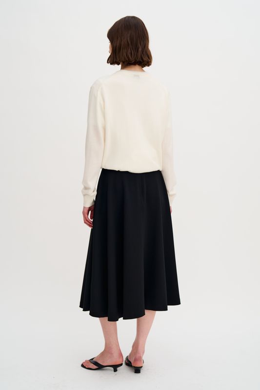 Flared Skirt Black 