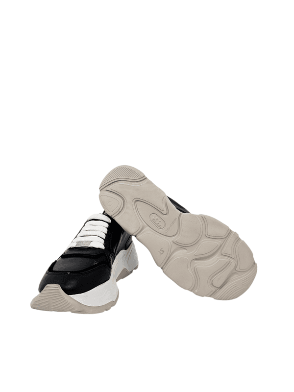 Sneakers Vitello Nero 