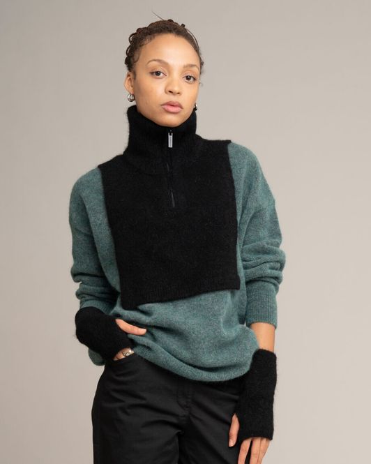 Hovedbilde BIB Mohair Zip Black