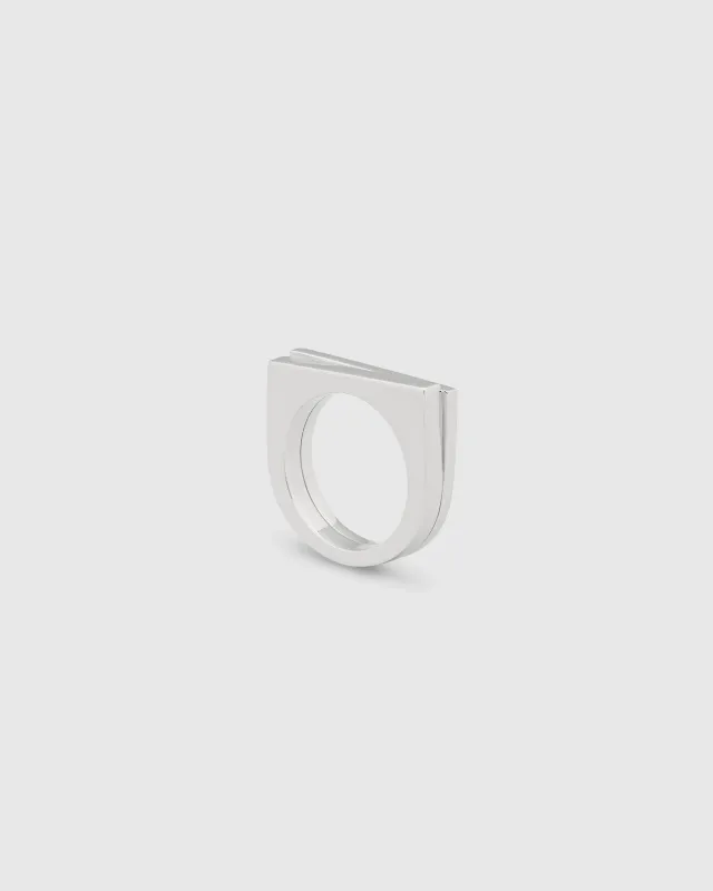 STEP RING Silver 