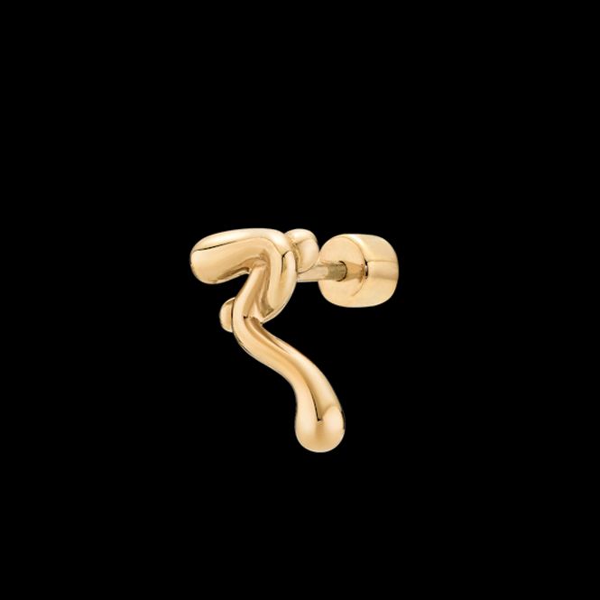 Hovedbilde POWDERPUFF EARRING Gold