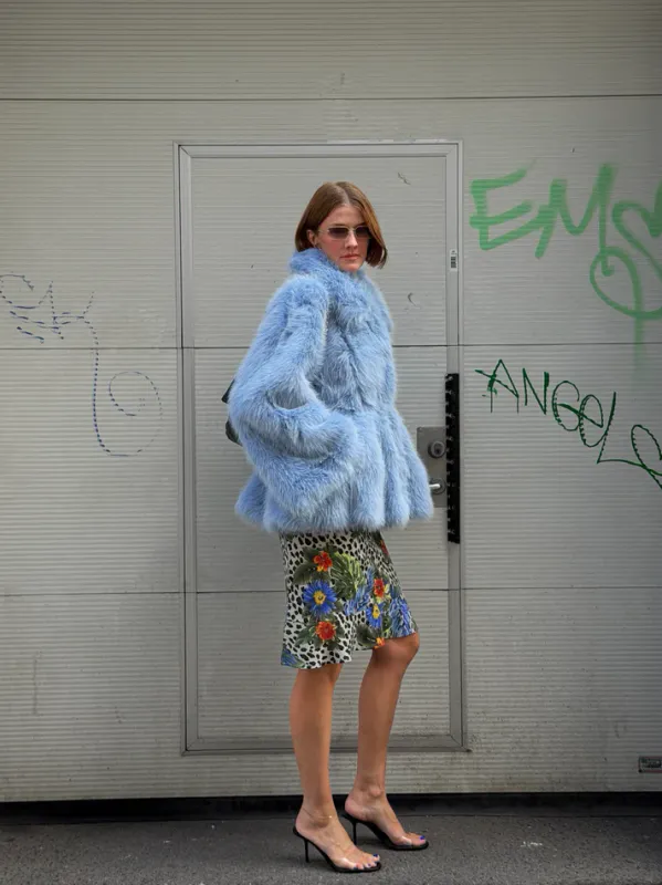 ELLIE Jacket Snow Ice Blue