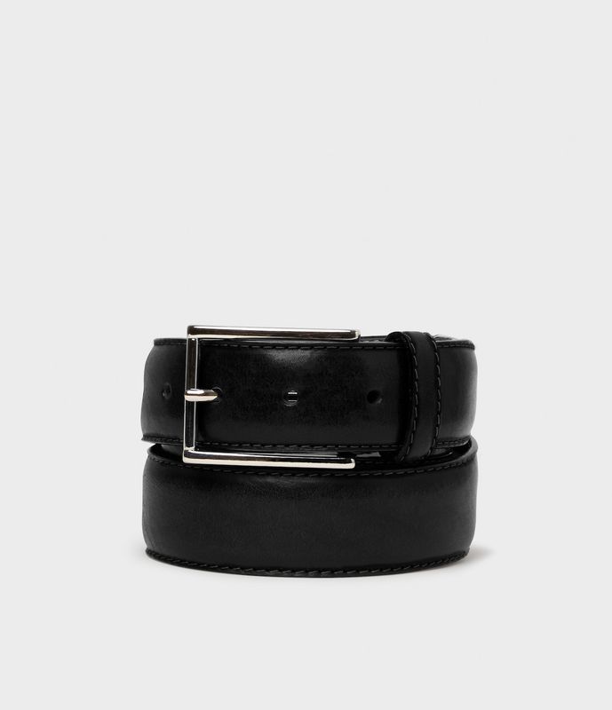 ARTHUR skinnbelte Black