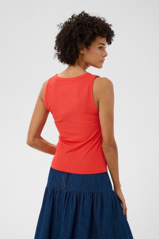 Nikkia Top Poppy Red