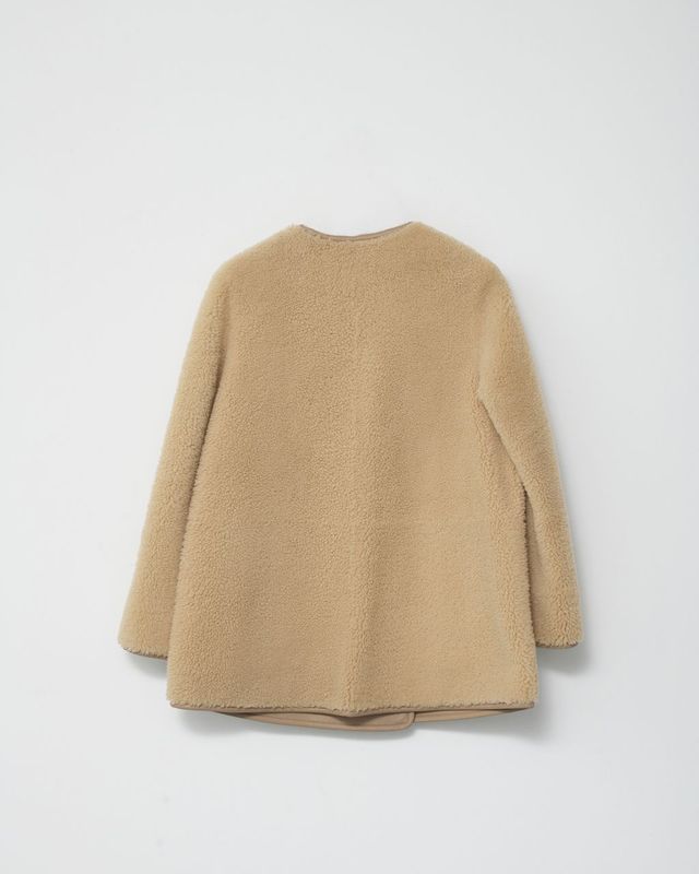SHEARLING Coat Oatmeal