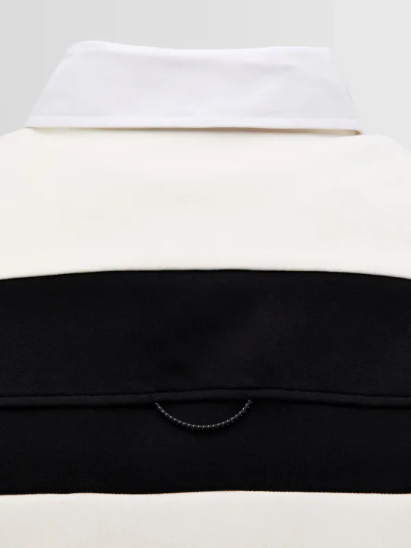 Hornsea Rugby Polo Striped Off white 