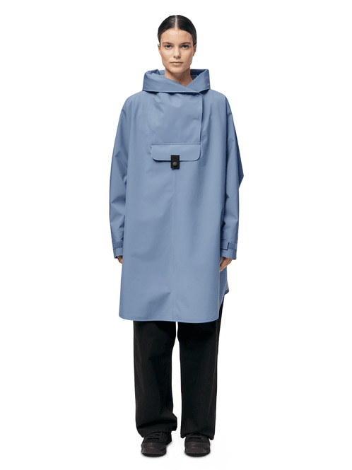 Hovedbilde BERGEN PONCHO Blue Hour 