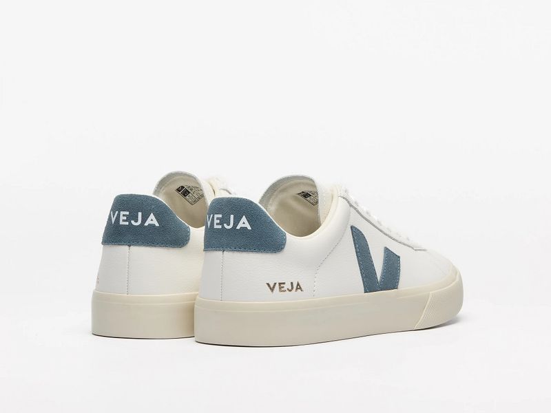 CAMPO MAN Leather White California Suede