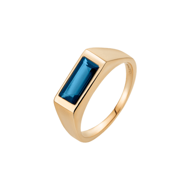 Hovedbilde HARALD RING Blue Gold
