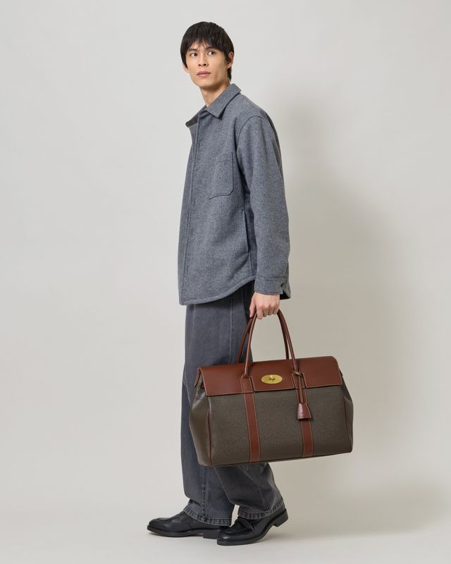 Piccadilly Holdall Mole & Cognac Bio Based Scotchgrain