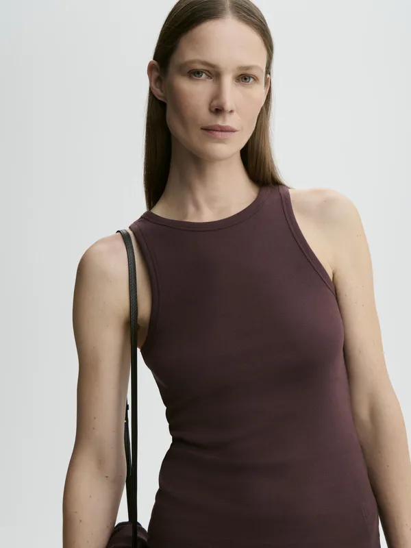 DALI Tank Top Aubergine