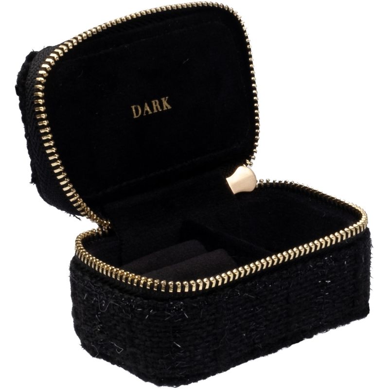 Tweed JEWELLERY Box Micro Black