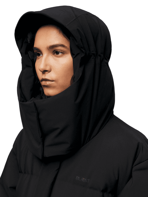 STRANDA Down Coat Black