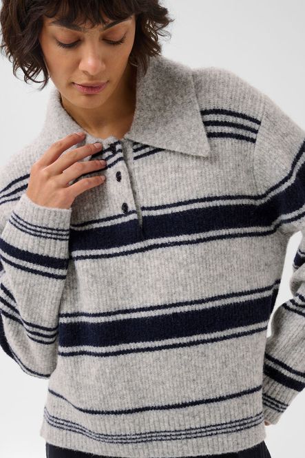 Hovedbilde CarilinaPW Pullover Grey w. ...