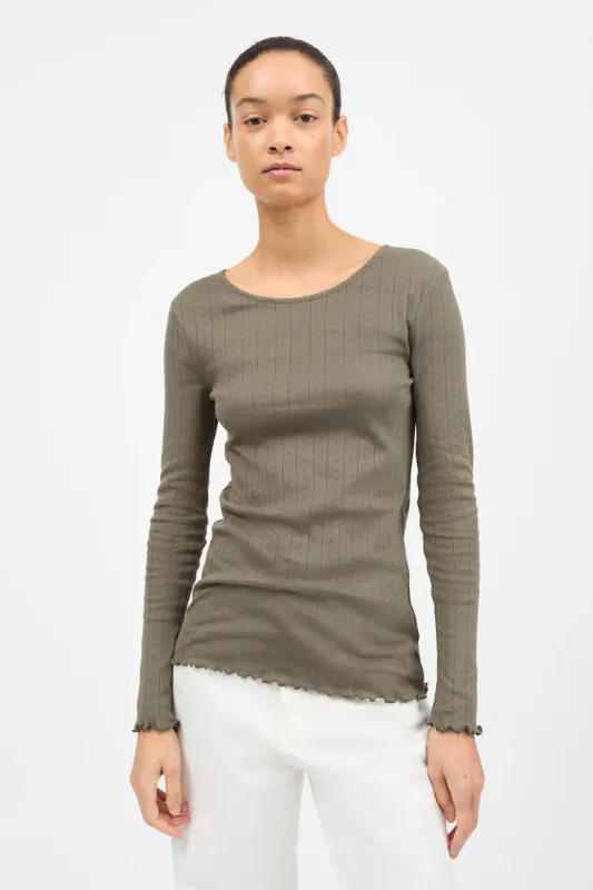 EDIE Blouse Oliven 