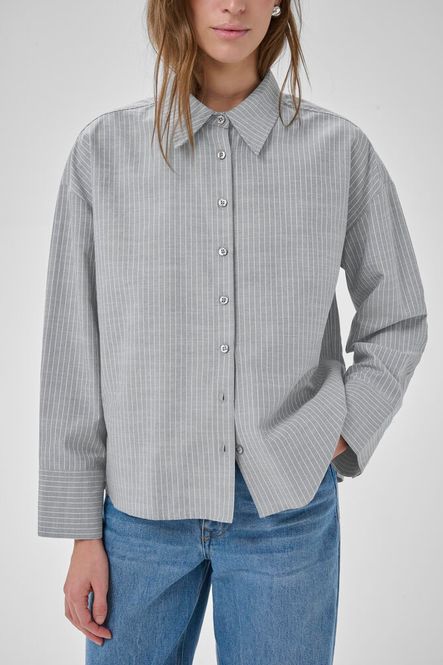 Hovedbilde MWLennie Boxy Shirt Cashmere ...