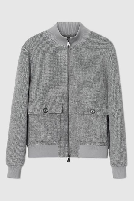 Hovedbilde Wool/Alpaca Jacket Grey ...