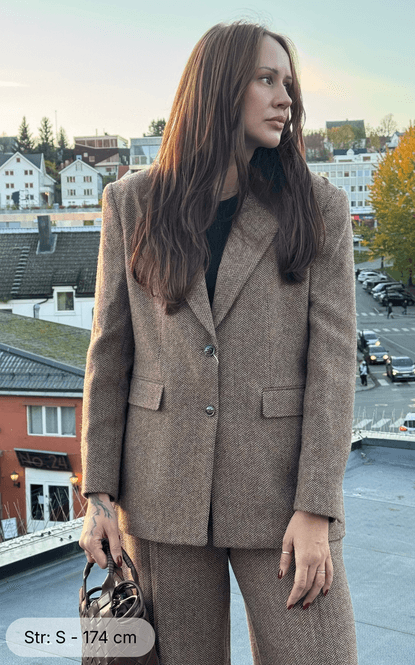 Hovedbilde ABBY Herringbone Blazer ...
