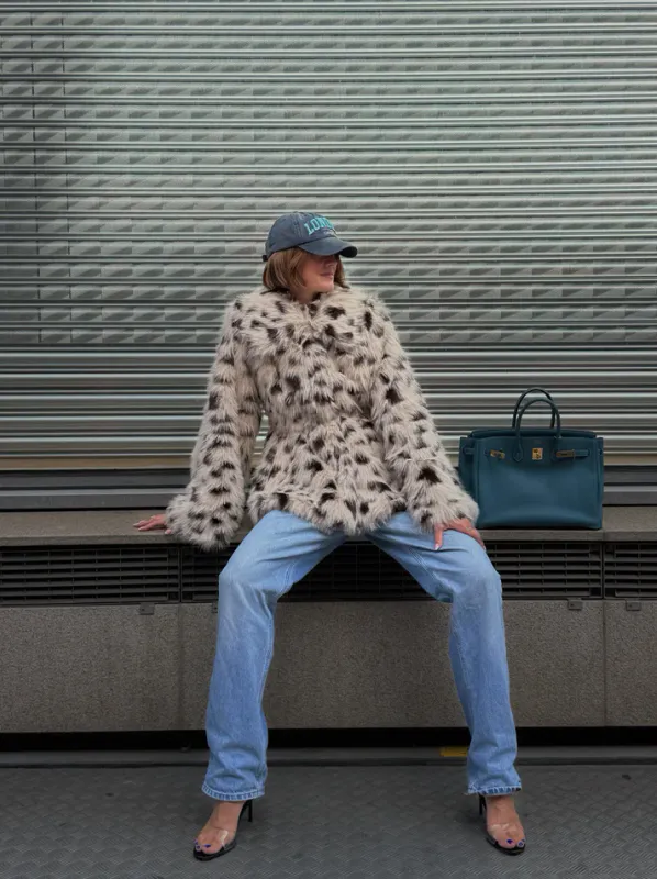 ELLIE Jacket Snow Leopard