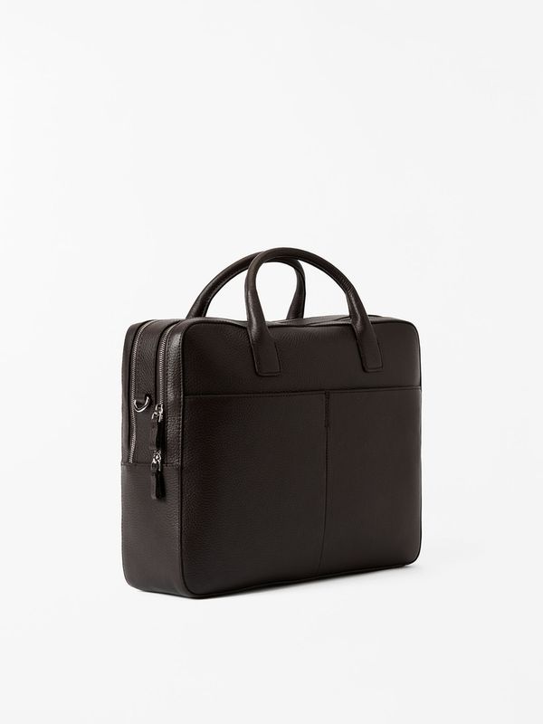 BERIDARE Briefcase Dark Brown