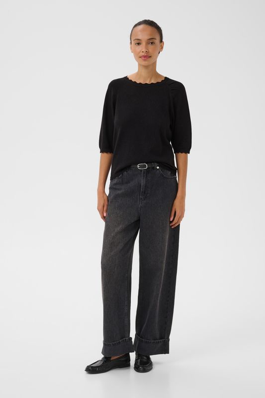 DotPW Pullover Black with Lurex