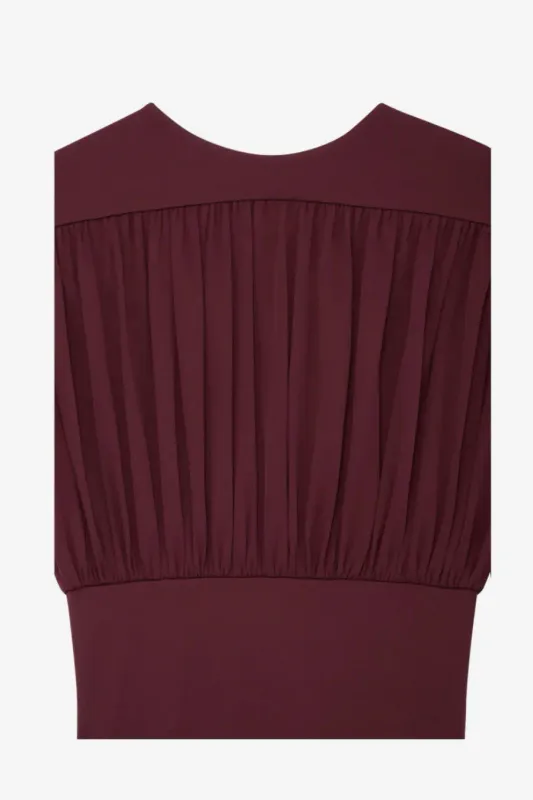 Fran Top Burgundy
