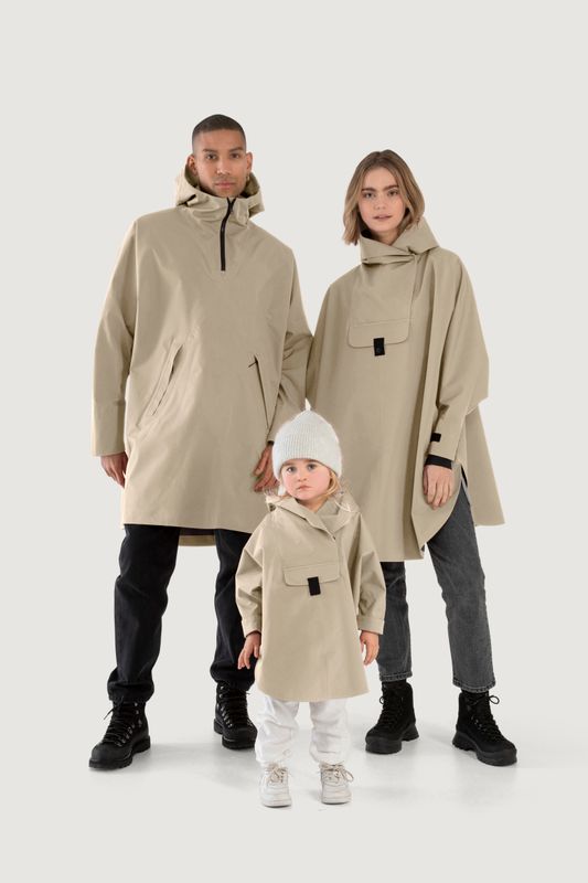 AALESUND PONCHO Beige