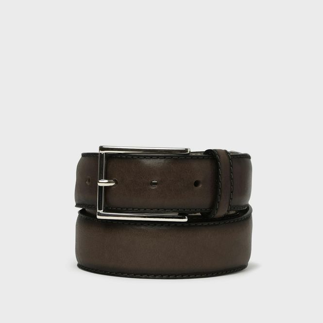 Hovedbilde ARTHUR skinnbelte Dk.Brown 