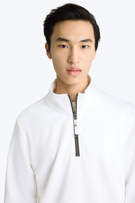 BROAD Peak Half Zip Fleece White 