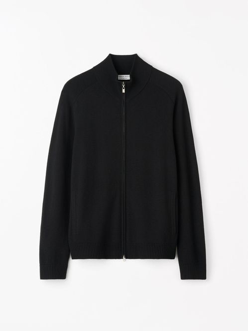 Hovedbilde Cassian Zip Cardigan Black