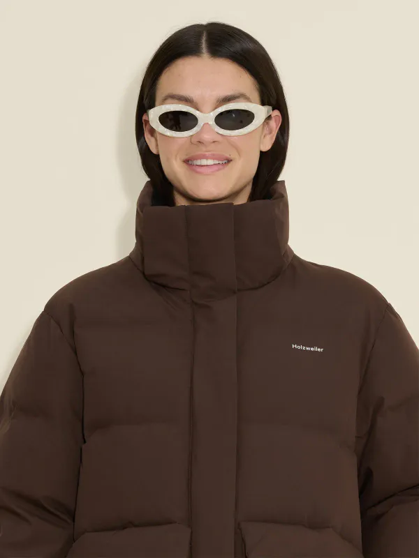 BESSEGGEN DOWN JACKET DK. Brown