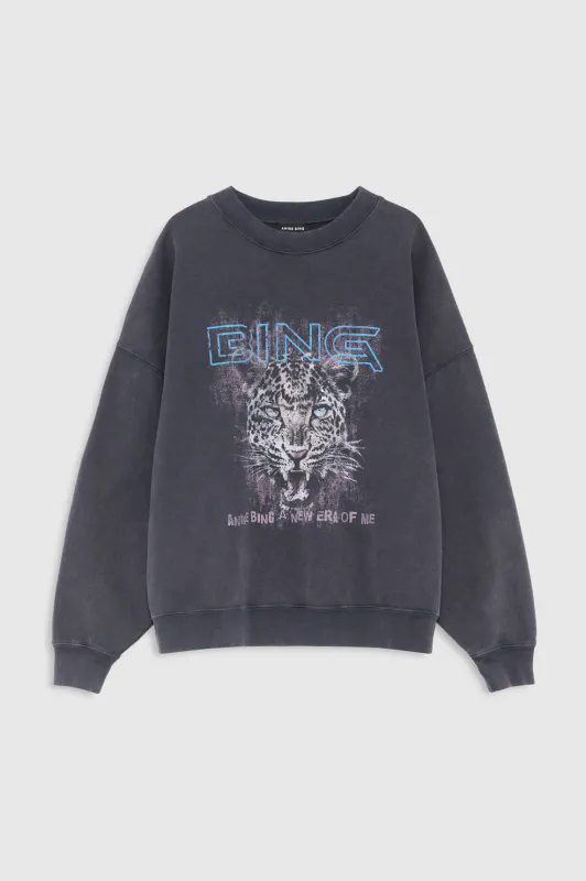 MILES Leo Muse Sweatshirt Washed Black 