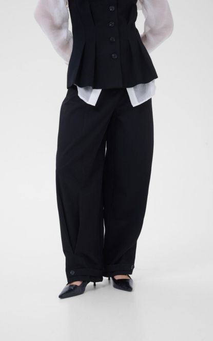 Hovedbilde MWEvelina Barrel Pants Black