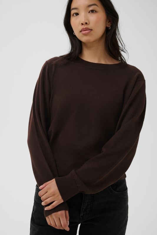 YonaPW Pullover Mole Brown 