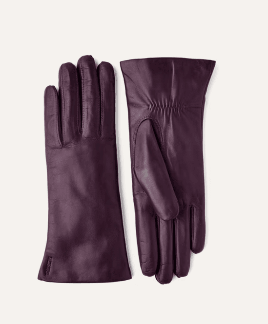 Hovedbilde ELISABETH Hansker Dark Plum 