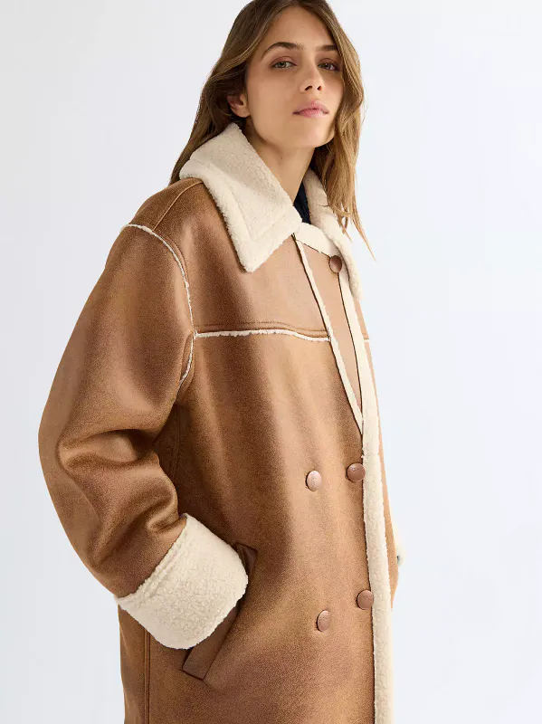 Wrange Coat Medium Brown