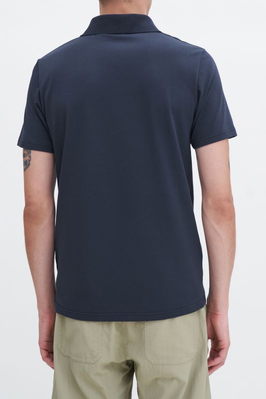Stretch Polo T-shirt  Dusk Blue