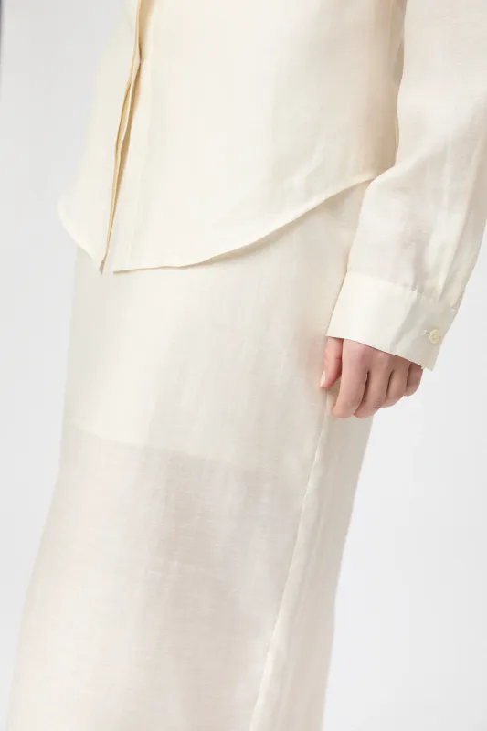 Organza Skirt Cream