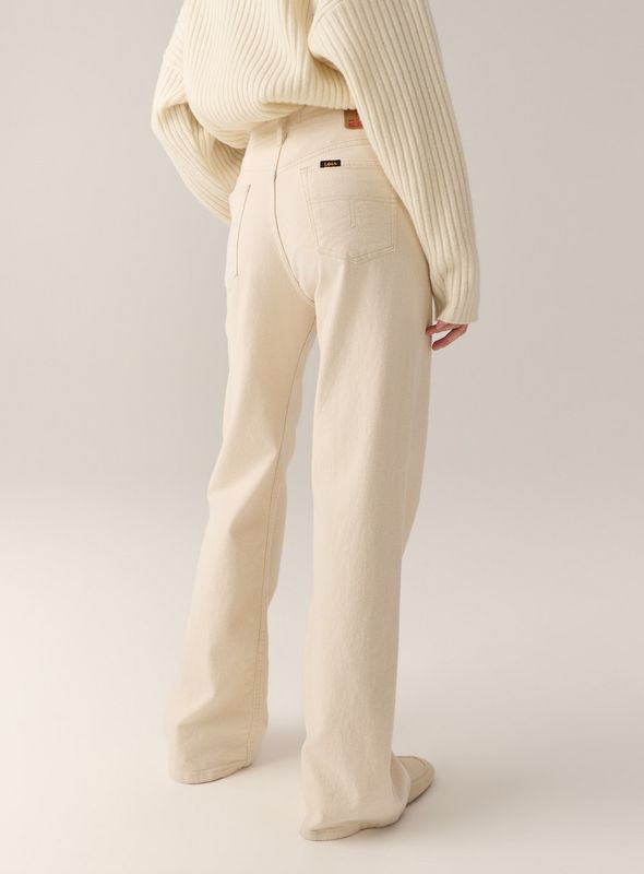 Lindsay Palazzo Rinse Ecru 