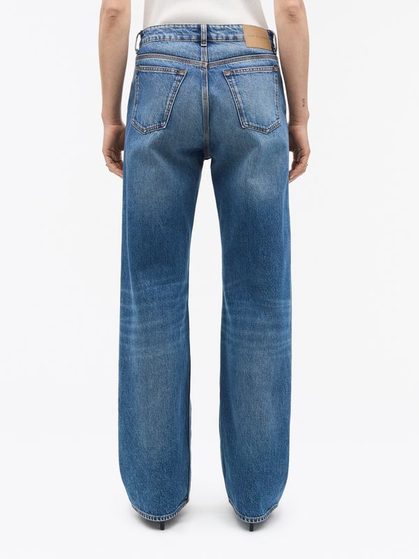 MILIS Botanic Mid-Rise Jeans Blue