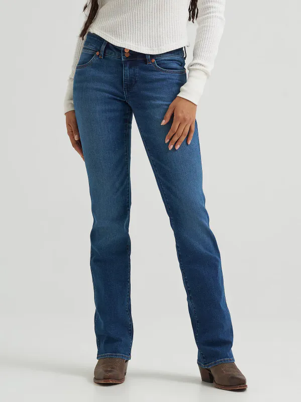 Low Rise Bold Boot Jean Canyon Crest
