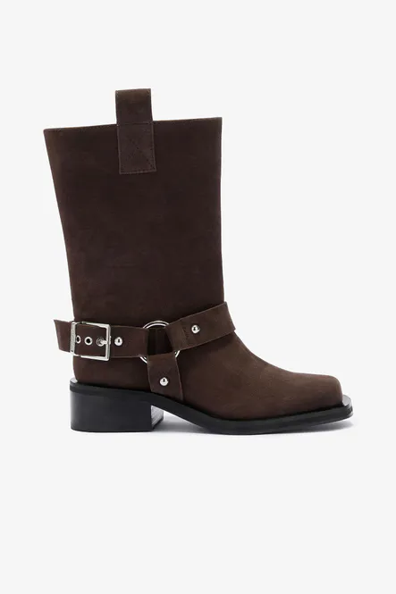 Hovedbilde Biker Boot Suede Chicory ...